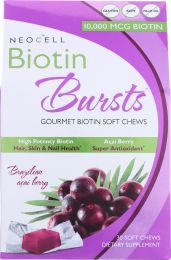 NEOCELL: Biotin Bursts Brazilian Acai Berry, 30 Soft Chews