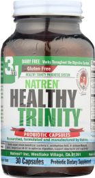 NATREN: Healthy Trinity Probiotic Capsules, 30 Capsules