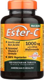 AMERICAN HEALTH: Ester-C with Citrus Bioflavonoids 1000 mg,  120 Vegetarian Tablets