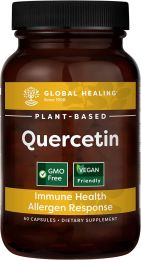 GLOBAL HEALING: Quercetin Plant Based, 60 cp