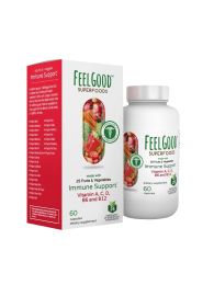 FEELGOOD ORGANIC SUPERFOODS: Immune Support, 60 cp
