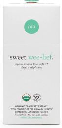 ORA ORGANIC: Uti Sweet Weelief Crnbry, 65.8 gm