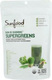 SUNFOOD SUPERFOODS: Supergreens Org, 8 oz
