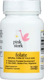 PINK STORK: Folate Supplement, 60 cp