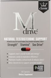 DREAMBRANDS:  Mdrive Classic Natural Testosterone Support, 60 Capsules