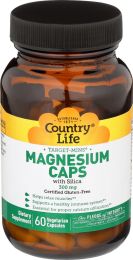 COUNTRY LIFE: Target Mins Magnesium Caps 300mg, 60 vc
