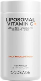 CODEAGE: Liposomal Vitamin C Daily Immune Support, 180 cp