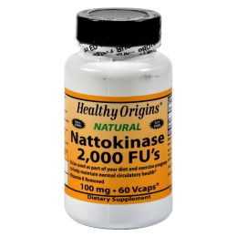 Healthy Origins Nattokinase 2000 FUs - 100 mg - 60 Vcaps