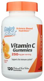 DOCTORS BEST: Vitamin C Gummies Orange Bliss, 120 do