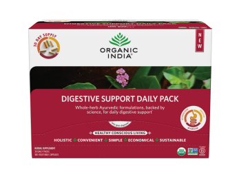 ORGANIC INDIA: Digestive Daily Pack, 180 cp