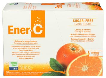 ENER C: Vitamin C Sugar Free Orange Packet, 30 pc