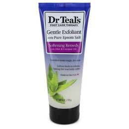 Dr Teal's Gentle Exfoliant With Pure Epson Salt Gentle Exfoliant With Pure Epsom Salt Softening Remedy With Aloe & Coconut Oil (unisex) 6 Oz