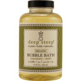 Deep Steep By Deep Steep Rosemary-mint Organic Bubble Bath 17 Oz