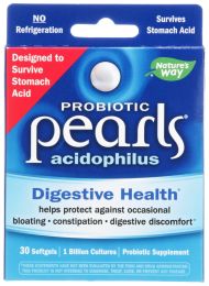 NATURES WAY: Probiotic Pearls Acidophi, 30 sg
