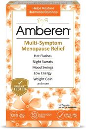 AMBEREN: Multi Symptom Menopause Relief, 60 cp