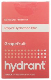 HYDRANT: Hydration Grapefruit 12Pk, 12 ea