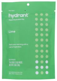 HYDRANT: Hydration Lime 10Pkt, 10 ea