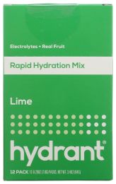 HYDRANT: Hydration Lime 12Pkt, 12 ea