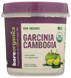 BAREORGANICS: Garcinia Cambogia Pwdr, 8 oz