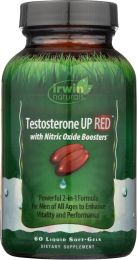 IRWIN NATURALS: Testosterone Up Red, 60 sg