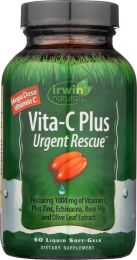 IRWIN NATURALS: Vitamin C Urgent Rescue, 60 sg
