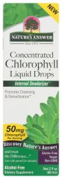 NATURES ANSWER: Chlorophyll Drops, 2 fo