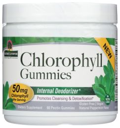 NATURES ANSWER: Chlorophyll Gummies, 60 pc
