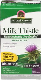 NATURES ANSWER: Milk Thistle, 60 vc