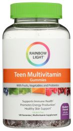RAINBOW LIGHT: Teens Multivitamin Gummies, 120 pc