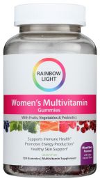 RAINBOW LIGHT: Womens Multivitamin Gummies, 120 pc