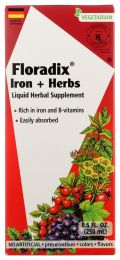 SALUS: Floradix Iron Herbs Supplement, 8.5 fo