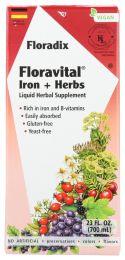 SALUS: Floravital Iron Herbs Supplement, 23 fo