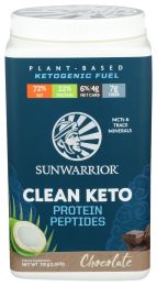 SUNWARRIOR: Clean Keto Protein Peptides Chocolate, 750 gm