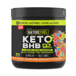 HEALTHY DELIGHTS: Keto BHB Powder Gummy Worm Flavor, 7.4 oz