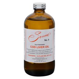 Sonne's Old Fashioned Cod Liver Oil No 5 - 16 fl oz (SKU: 352138)