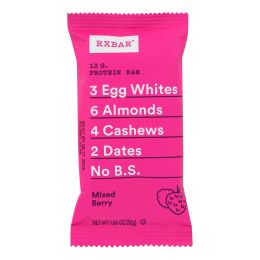 RxBar - Protein Bar - Mixed Berry - Case of 12 - 1.83 oz. (SKU: 2058063)
