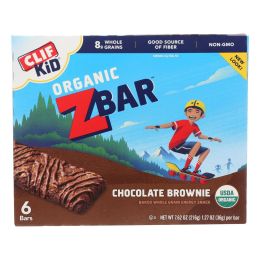 Clif Kid Zbar - Chocolate Brownie - Case of 9 - 7.62 oz (SKU: 2204055)