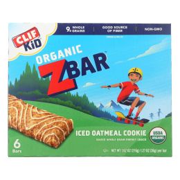 Clif Kid Zbar - Iced Oatmeal Cookie - Case of 9 - 7.62 oz (SKU: 2204089)